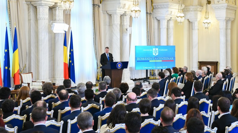 Sãrbãtorirea Centenarului Marii Unirii nu trebuie sã se rezume la ceremonii – a precizat ieri președintele Klaus Iohannis