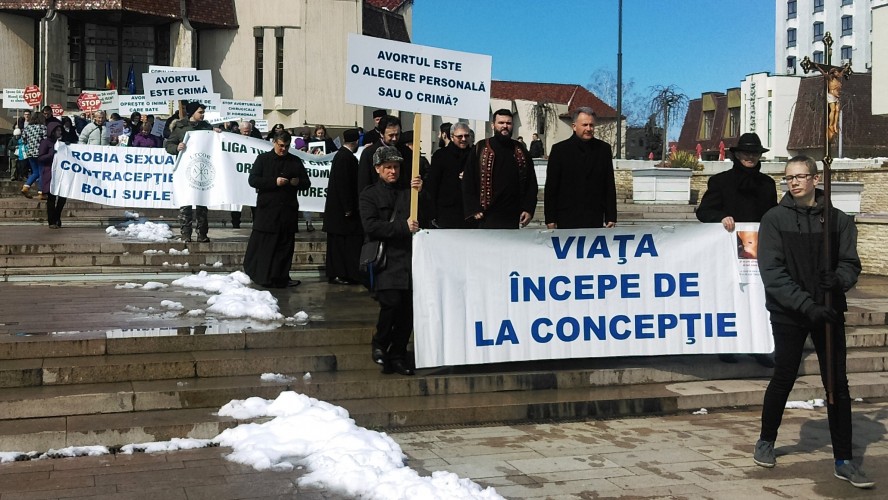 Marș pentru Viață la Tîrgu-Mureș