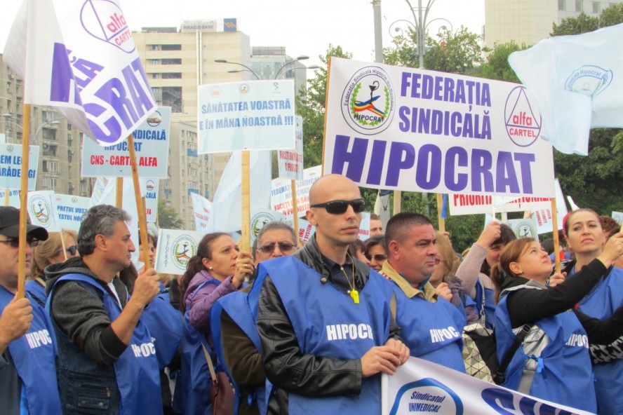 Federaţia Hipocrat a început demersurile pentru declanşarea grevei generale