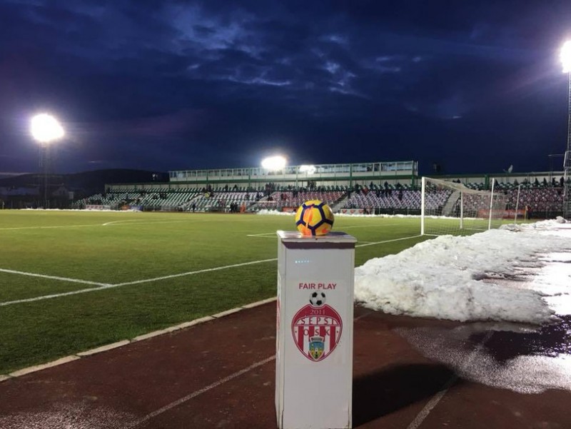 Sepsi OSK, remiză la inaugurarea stadionului