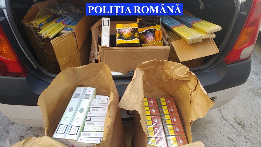 Contrabandă cu țigări la Brașov