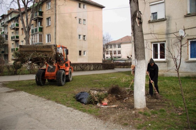 Curățenie generală la Tg. Mureș, începând de mâine