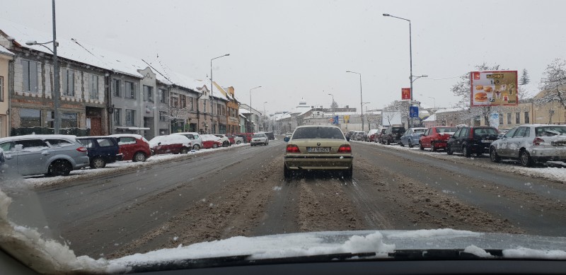 Primăria Tîrgu-Mureș îi îndeamnă pe șoferi să aibă răbdare Primăria Tîrgu-Mureș îi îndeamnă pe șoferi să aibă răbdare