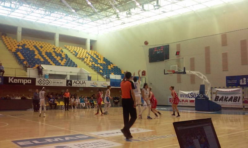 Olimpia CSU Brașov va juca finala mică a Ligii Naționale de baschet feminin