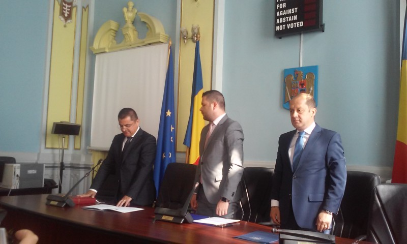 Noul subprefect al Braşovului a depus jurământul