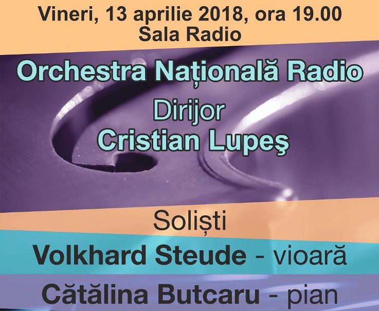 Cristian Lupeş, debut la pupitrul Orchestrei Naţionale Radio Cristian Lupeş, debut la pupitrul Orchestrei Naţionale Radio