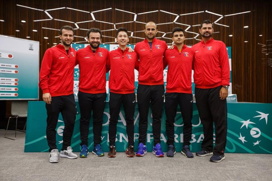 Marius Copil deschide meciul de Cupa Davis cu Marocul