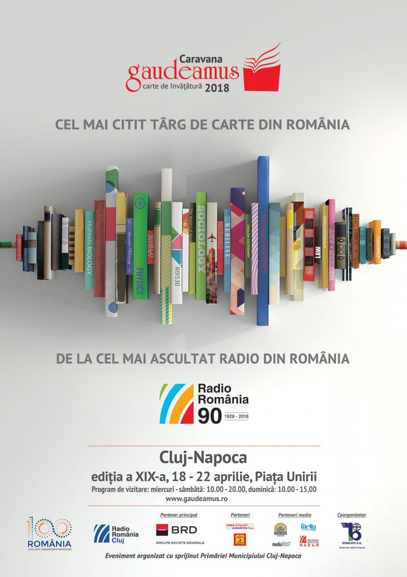 Radio România vă aşteaptă la Gaudeamus Cluj-Napoca!