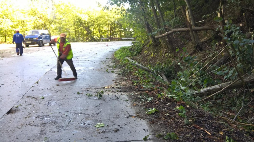 UPDATE: Trafic oprit în județul Brașov pe DN 13