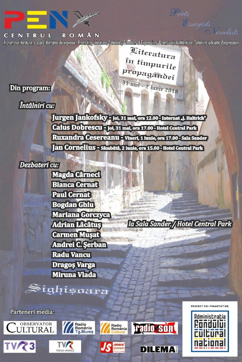 Sighişoara, din nou pe harta literaturii