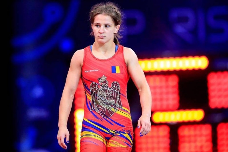 Alina Vuc, medaliată cu argint la Europenele de lupte