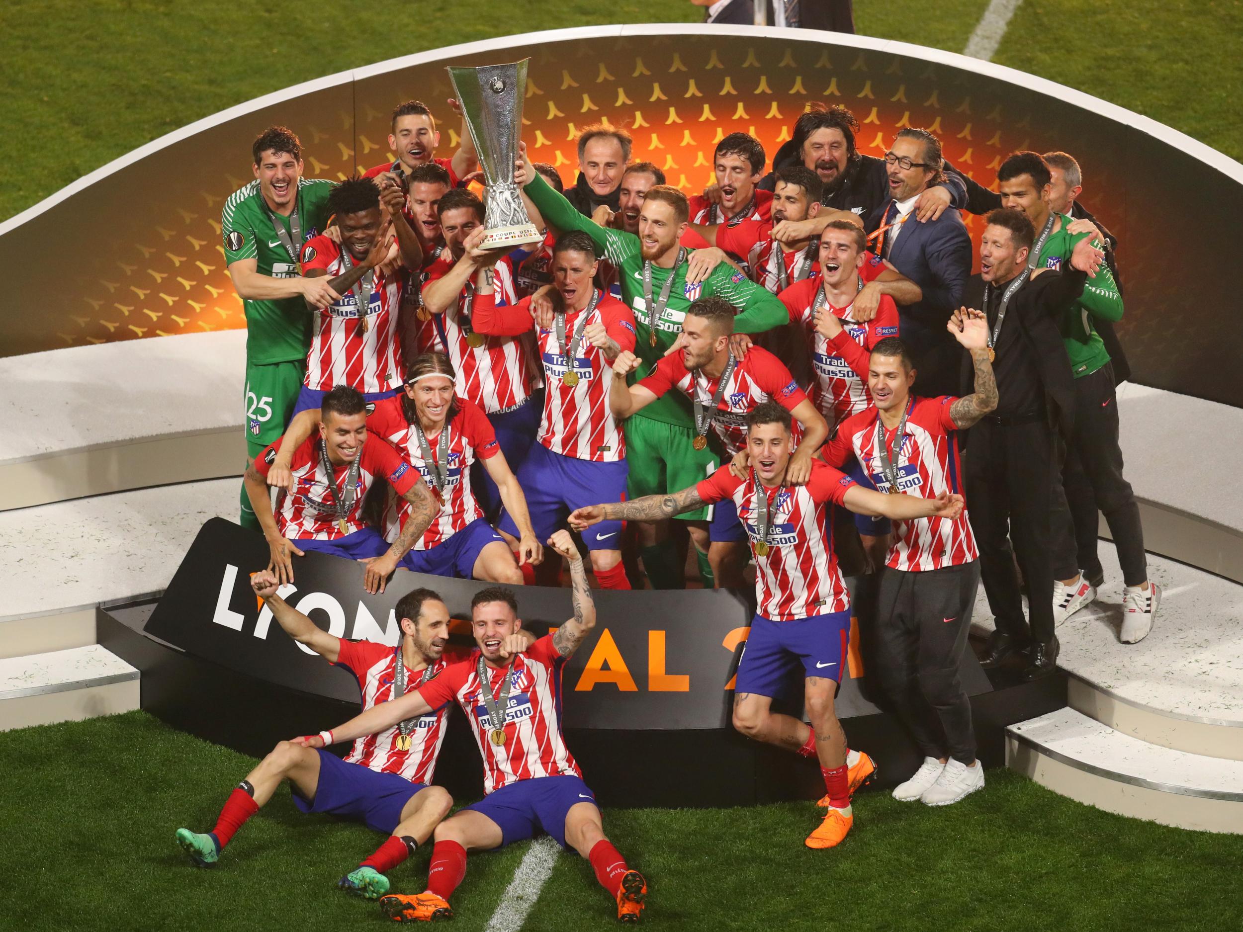 Atlético, a treia cupă UEFA Europa League