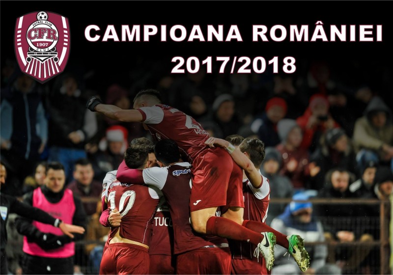 CFR Cluj, campioană la fotbal