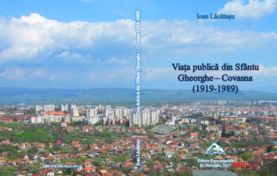 Volumul ”Viața publică din Sfântu Gheorghe (1919-1989)”, lansat astăzi la Sfântu Gheorghe