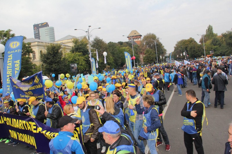 Membrii Federaţiei ‘Solidaritatea Sanitară’ au anunţat că vor participa la protestele legale programate în următoarea perioadă în sectorul sanitar