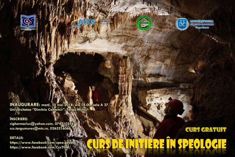 Studenții târgumureşeni se pot iniția în speologie