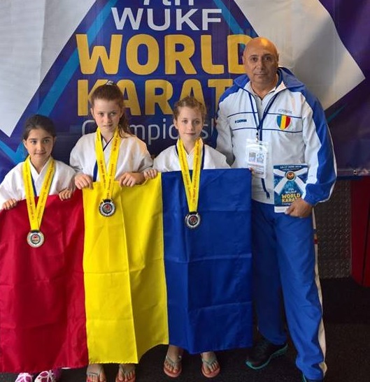 Trei mureșence, medaliate cu aur la Mondialele de Karate WUKF