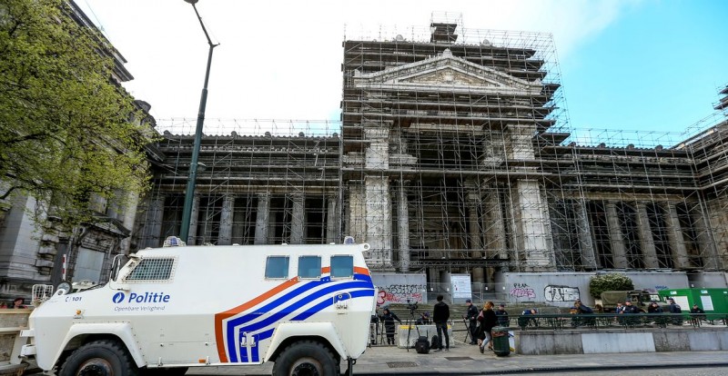 Alertă cu bombă la Palatul de Justiţie din Bruxelles