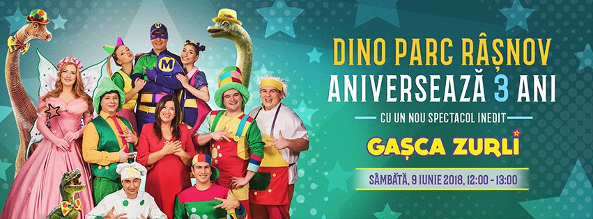 Dino Parc Râșnov împlinește 3 ani