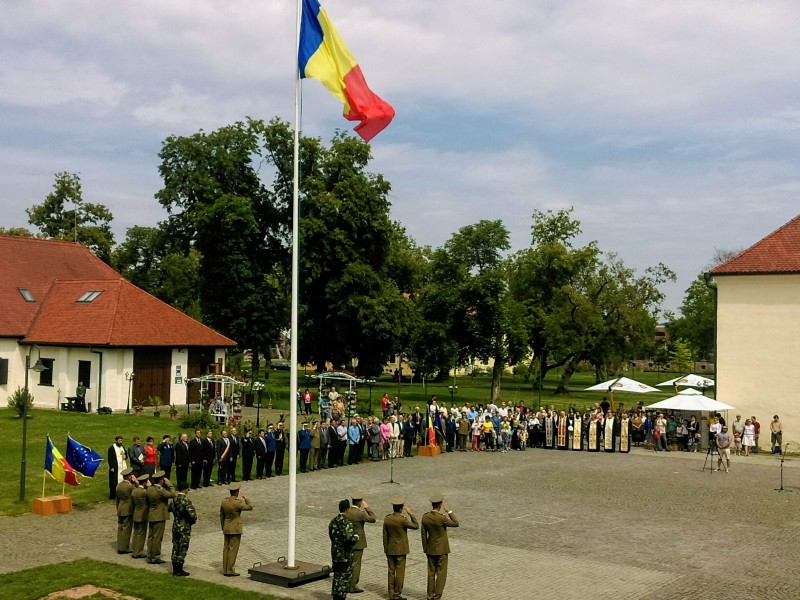 Drapelul României, celebrat la Tîrgu-Mureș
