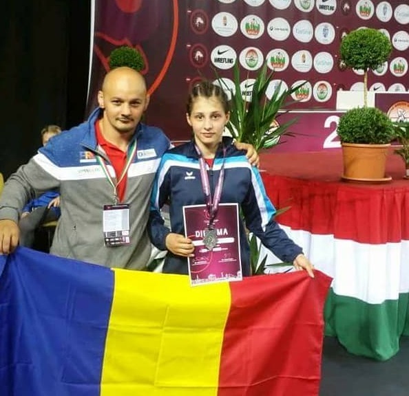 Mureșeanca Georgiana Lircă, argint la Europenele de lupte