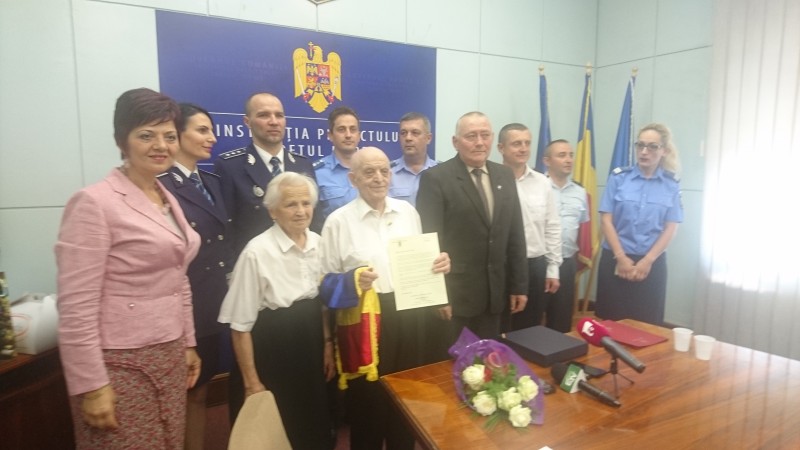 Un veteran mureșean, sărbătorit odată cu Unirea
