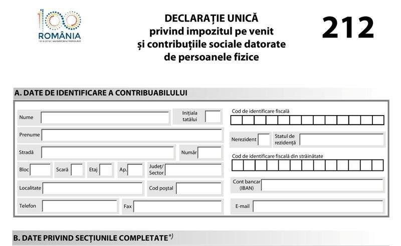 Guvernul amână cu două săptămâni termenul limită pentru depunerea declaraţiei unice