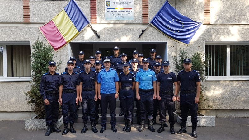 Gruparea Mobilă de Jandarmi “Regele Ferdinand I” Târgu-Mureș și-a mărit efectivul