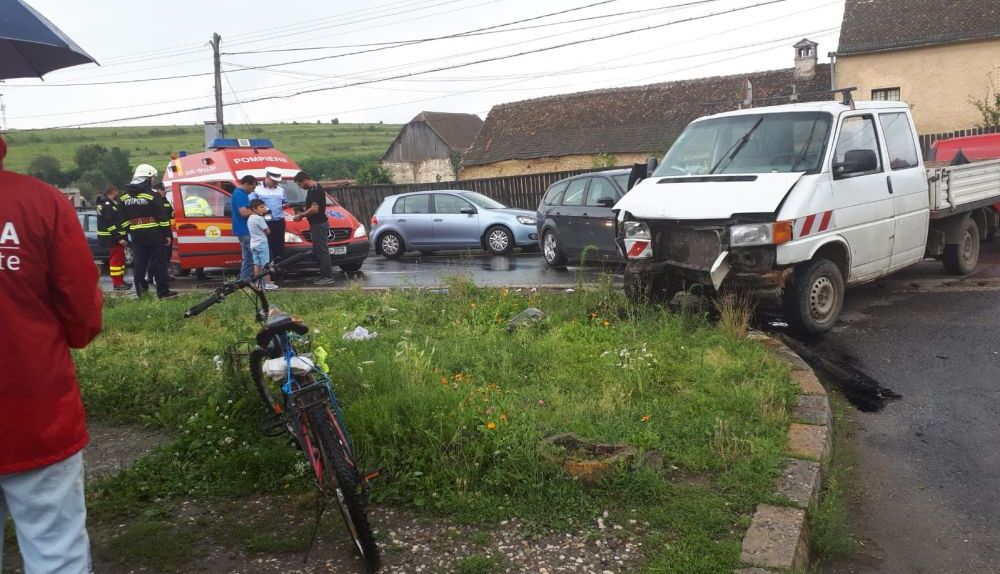 Accident cu 3 victime la Rotbav (BV)