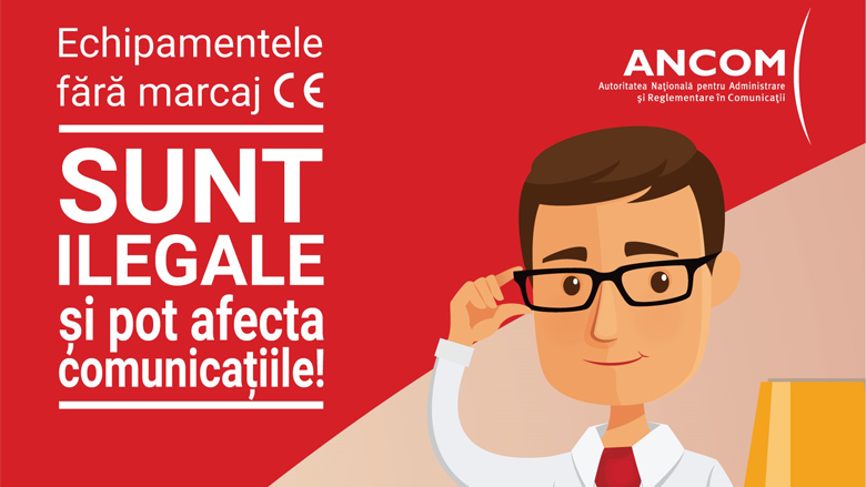 Echipamentele radio fără marcajul de conformitate europeană sunt ilegale