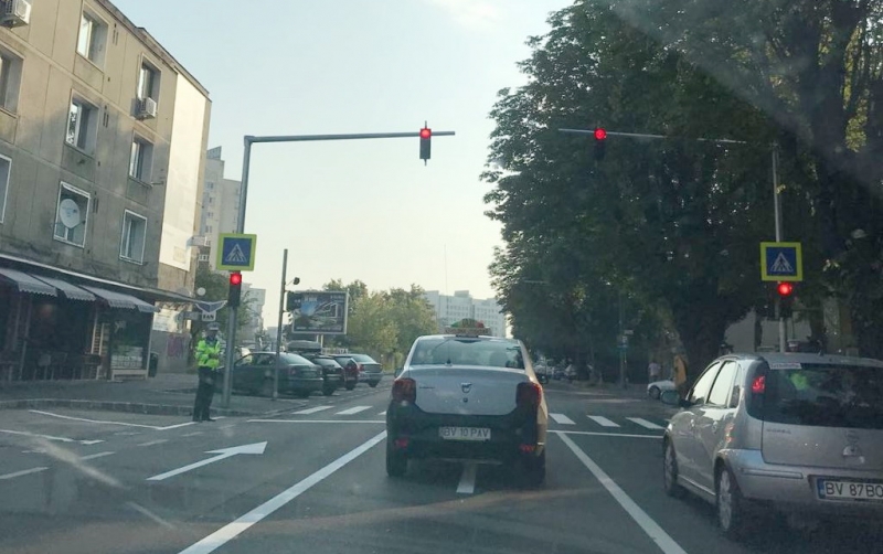Semaforul de la Tribunalul Brașov a fost pus în funcțiune