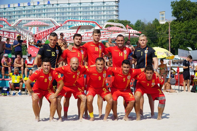 România și-a aflat noile adversare la fotbal pe plajă
