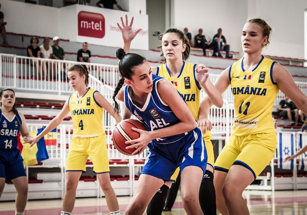 România, locul 6 la CE de baschet fete U-16, Divizia B