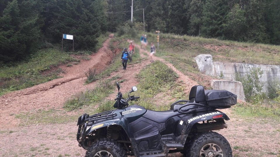 Patru persoane, coborâte de pe munte de salvatorii harghiteni