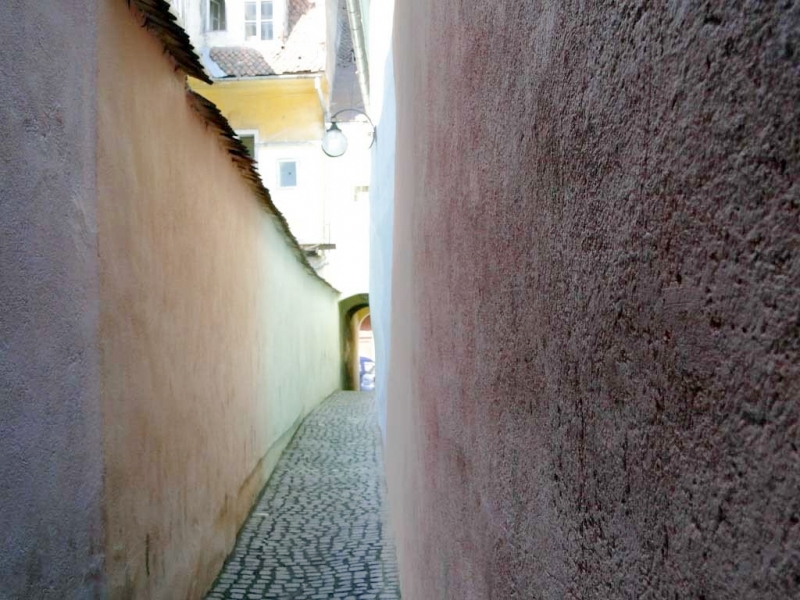 Strada Sforii din Brașov se transformă în Muzeu în aer liber