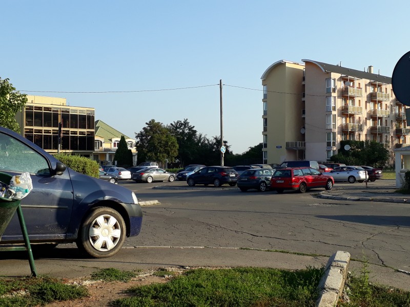 Se extinde parcarea de la Spitalul de Urgență din Tîrgu-Mureș