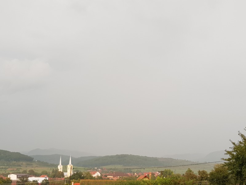 Avertizare nowcasting de ploi și furtuni