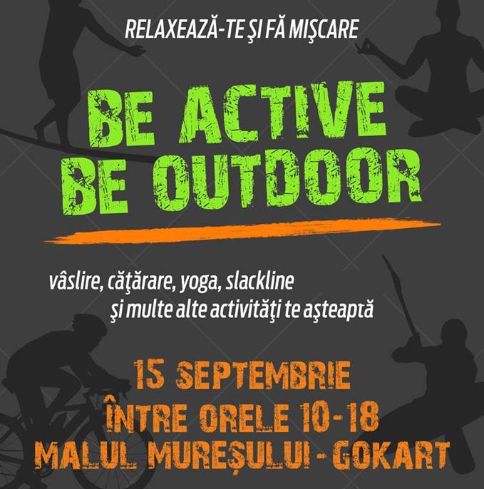 Invitație la sport și mișcare pe Malul Mureșului