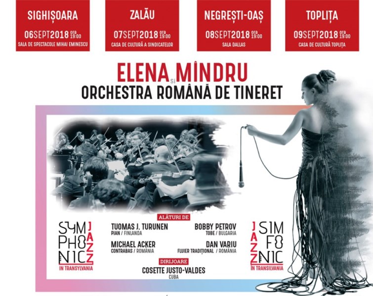 Elena Mîndru și Orchestra Română de Tineret celebrează Centenarul la Sighișoara