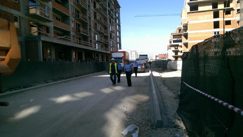 Controale pe șantierele din Brașov