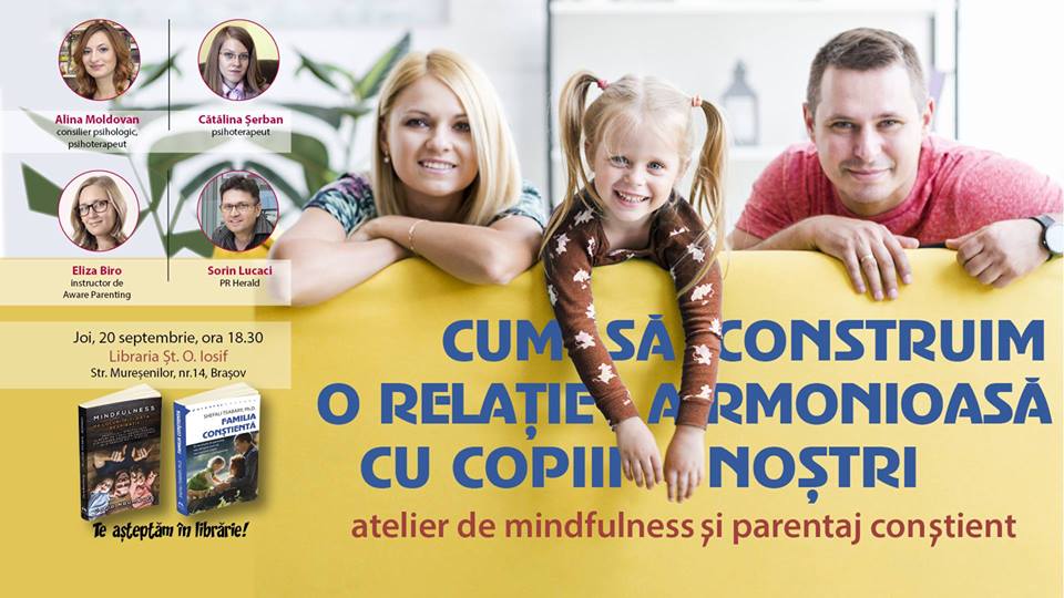 Eveniment de parenting la Brașov