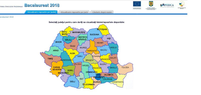 Rezultatele la cea de-a doua sesiune a examenului de Bacalaureat au fost publicate pe site-ul Ministerului Educaţiei