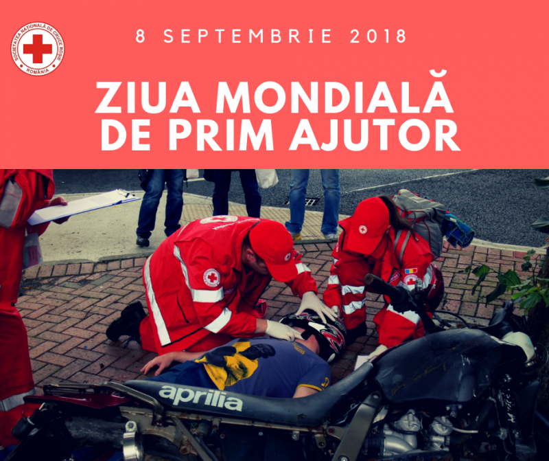 Demonstrații ale Crucii Roșii de Ziua Mondială de Prim Ajutor