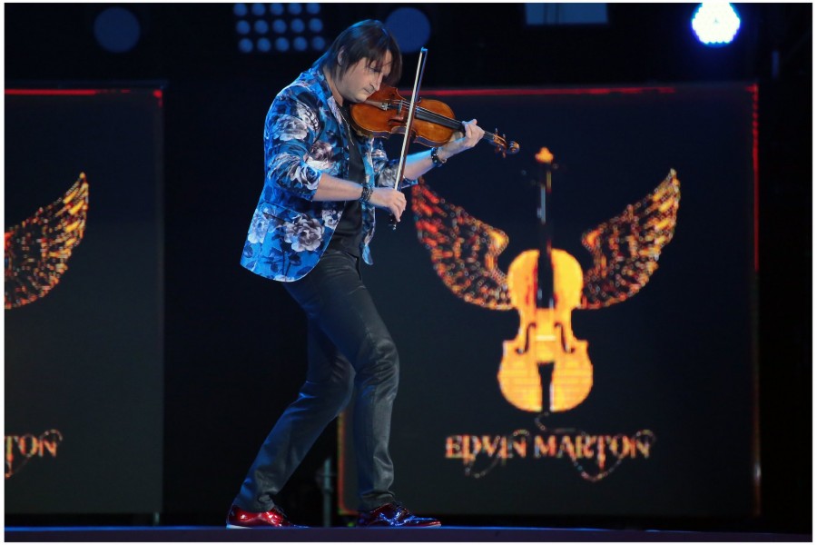 Violonistul Edvin Marton concertează luna viitoare la Sfântu Gheorghe
