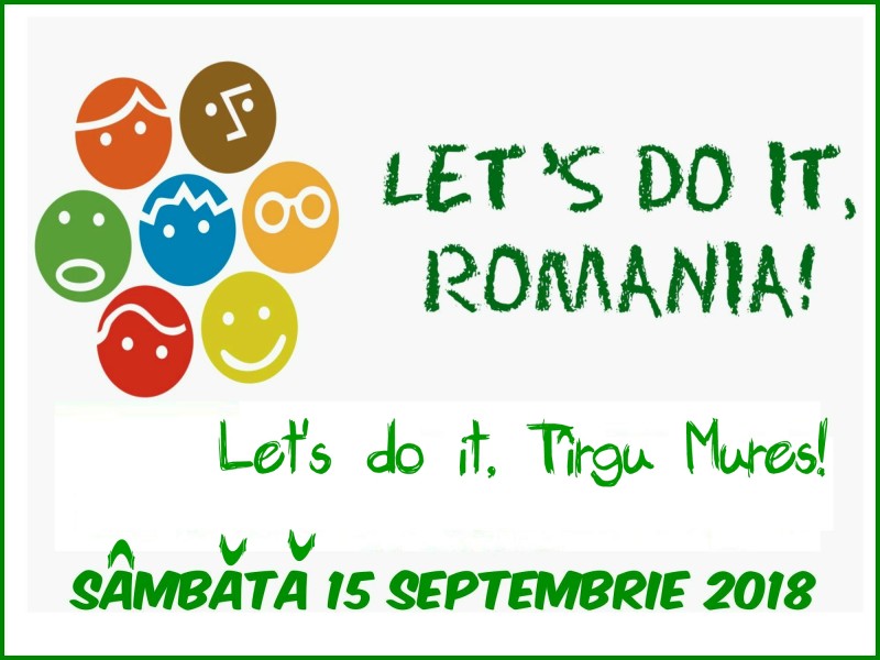 Peste 7.000 de mureșeni s-au înscris la acțiunea ”Let’s do it”, de curățenie de astăzi