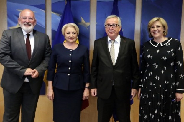 Premierul Viorica Dăncilă, în vizită la Bruxelles