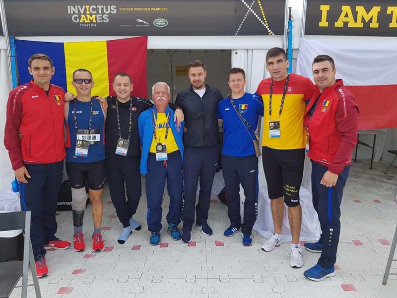 Echipa care a reprezentat România la Jocurile Invictus de la Sydney s-a întors acasă