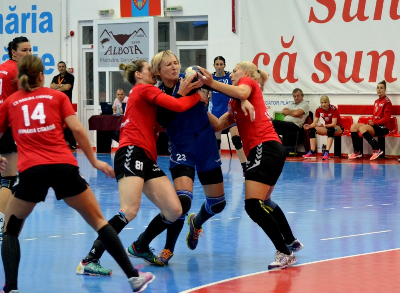 Măgura, egal cu Zalăul la handbal feminin