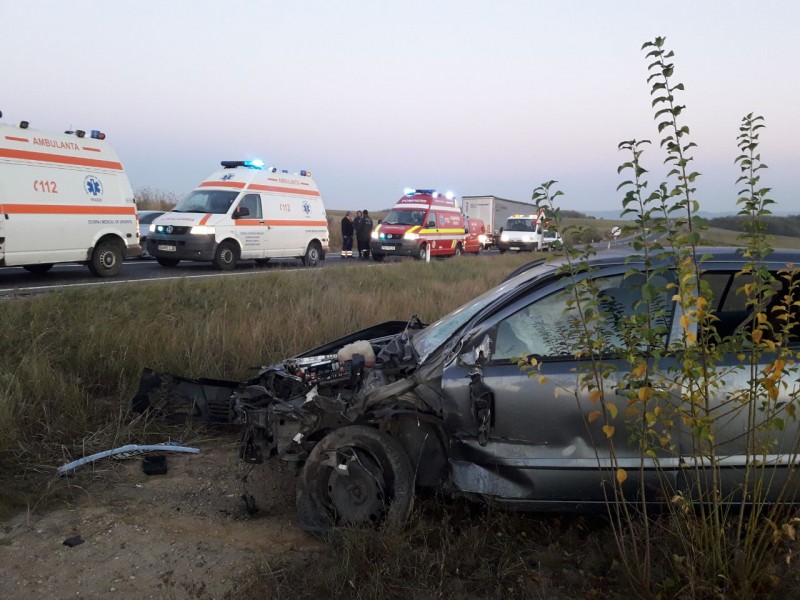 UPDATE: S-a reluat circulaţia, fără restricţii, la Şercaia, pe DN 1, Braşov-Sibiu