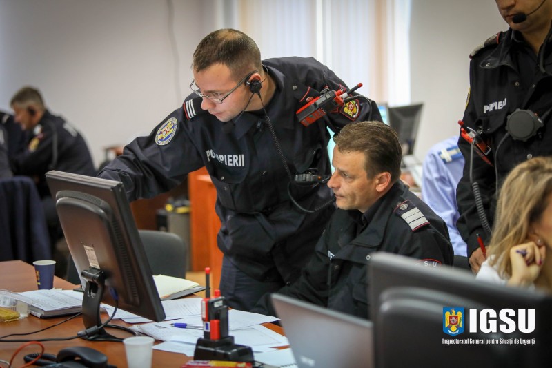 Exerciţiul naţional „Seism 2018” continuă şi astăzi pentru a patra zi consecutiv